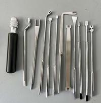 Profesionalus pianino derinimo ir remonto įrankių rinkinys su plaktuko mechanizmu ir įrankio rankena muzikos instrumentų priežiūrai 5-piece Handle Set