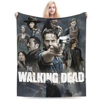 The Walking Dead Antklodė Kokybiška Super Šilta Mesti Antklodę Žiemos Vaikams Sofa Kėdė Linksma Lovatiesė 30x40in