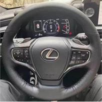 For Lexus NX ES es200 300h rx300 nx200 ct200h Hand-Stitched Non-Slip suede  Leather Car Steering Wheel Cover suede