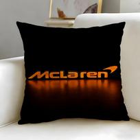 Klasikinės automobilio markės McLaren Pagalvės užvalkalas Minkštas ir lengvai skalbiamas – Universalus sofai, lovai, kelionėms ir biurui 30cmx30cm