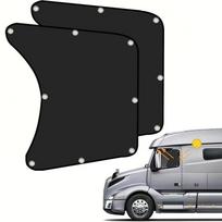 Universal Truck Side Window Sunshade with Suction Cups - UV Protection