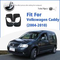 Purvasaugiai Volkswagen VW Caddy 2004-2010 Priekiniai Galiniai 4vnt Purvasaugiai Automobilio Aksesuarai Auto Styline Apsauga nuo purslų Sparnas juoda