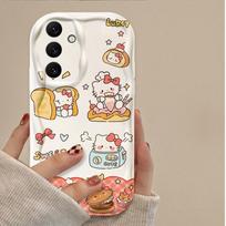 Animacinis Hello Kitty dėklas, skirtas Samsung Galaxy A16 A06 A55 A35 A25 A15 A05 A05S A54 A34 A24 A14 A73 A53 A33 A23 A13 A52 A32 A22 Galaxy A14