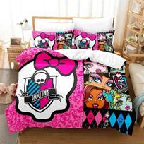 „Personelity Monster Cartoon High Bedding Collections“ išskirtinių patalynės užvalkalų rinkinys, prabangi gimtadienio dovana, patalynės užvalkalų rinkinys 70x133cm 2pcs