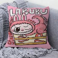 Karštas L-La-Bubus Z-Zimomos Pagalvės užvalkalas Dekoratyvinis pagalvės užvalkalas Spausdintas pagalvės dėklas Sofai 30cmx30cm