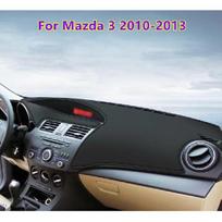 Juodos odos automobilio prietaisų skydelio uždangalas, prietaisų skydelio apsauginis kilimėlis, kilimėlis, skirtas Mazda 3 2010-2013