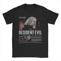 Grace Resident Evils Requiem RE9 Vyriški marškinėliai Šaunus marškinėlis Trumpomis rankovėmis Apvalios iškirptės marškinėlis 100% medvilnė Didelio dydžio drabužiai S