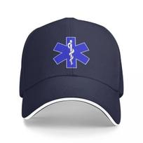 Gyvybės žvaigždės spaudinys EMT Paramedikas Skubioji medicina Kepuraitė su snapeliu Lauko sportas Apsaugos nuo saulės kepurės Moterys Vyrai y2k Šaunios kepuraitės su snapeliu as picture