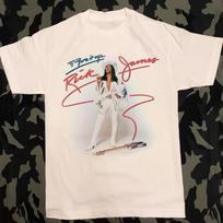 Rick James Fire It Up Guitar in white Unisex T-Shirt Full Size Unisex T-Shirt XXXXL