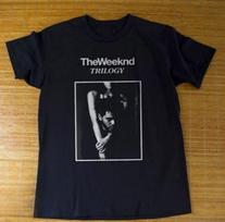 The Weeknd Trilogy Muzika Juodi Unisex Marškinėliai S-5XL Unisex Marškinėliai L brown