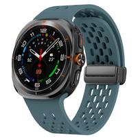 Magnetic Strap for Samsung Galaxy Watch Ultra 47mm accessories Breathable Silicone belt Bracelet galaxy watch 7 ultra band 47 mm Galaxy Watch Ultra juoda