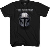 Žvaigždžių karai The Mandalorian Tai Kelias Marškinėliai S juoda