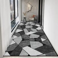 Prabangus geometrinis ilgas koridoriaus kilimas laiptų praėjimas neslystantis takelis kilimėliai dekoras namų svetainės praėjimas kojų kilimėlis pritaikomas 160*200cm