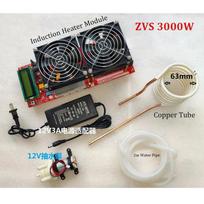 3000W 55A ZVS aukšto dažnio indukcinio šildytuvo moduliui Flyback tvarkyklė Šildytuvas Geras +siurblys +Maitinimo adapteris