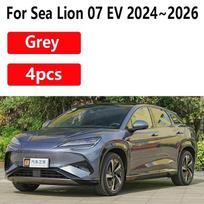 Automobilio sparnas BYD Sealion 7 priedams 2025 2025 2026 07 EVKepimo dažai Purvui atsparūs purvo apsaugai Purvo apsaugai Apsauga balta