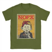Juokingi Nofx Punk In Drublic Marškinėliai Vyriški Apvalia Kakla 100% Medvilnės Marškinėliai Trumpomis Rankovėmis Dovanojimo Idėja Drabužiai S