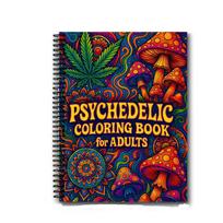 Psychedelic Dream Coloring Book for Adults | Trippy Art Therapy Pages | Stress Relief Creative Coloring raudona