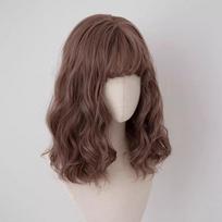 Poteris Haris Hermione Cosplay Perukas Rudos Kasytės su Gausia Viršūne ir Lengvomis Kirpčiukais Tinka Apvaliems arba Smulkiems Veidams Cosplay Perukas Wig + hair net