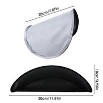 Car Cell Phone GPS Sun Shade Anti-Glare Foldable Navigation Screen Protector Navigation Sun Hood Cover Car Interior Spare Parts juoda