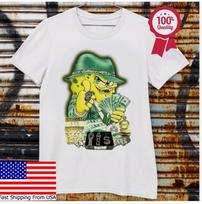 KARŠTAS Gangsteris SpongeBob marškinėliai Pagaminta JAV Vintažiniai Retro marškinėliai Unisex marškinėliai XXL