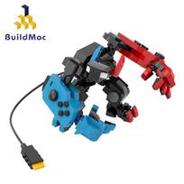 Buildmoc Idėjos Žaidimų Konsolė Transformuojami Mecha Robotai MOC Rinkinys Statybinės Detalės Rinkiniai Žaislai Vaikams Vaikų Dovanos Žaislas 418 VNT Plytos