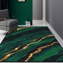 Lengvas prabangus minimalizmas Didelis svetainės kilimas Vienspalvis namų dekoras Miegamojo kilimas 200x300 Žalias minkštas neslystantis grindų kilimėlis 60*90cm