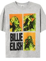 Billie Eilish Bandanos Portretas Spausdinami Marškinėliai Laisvalaikio Mados Vasariniai Marškinėliai Vyrams ir Moterims Laisvi Dydžio Peraugę Retro Medvilniniai Marškinėliai 2026 M