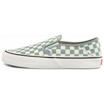 Vans Slip-on Žemi Laisvalaikio Riedlenčių Batai Unisex Žali Balti Vans VN0A5HYQB8O 36