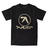 2026 Women's Aphex Twin Music T Shirt Clothing Vintage Short Sleeve Round Collar Tee Shirt Party T-Shirt Oversize Clothing Top M
