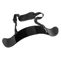 Weight Lifting Arm Blaster Adjustable Size Aluminum Bodybuilding Bicep Triceps Curl Bomber Arm Muscle Lifting Training Gym Equipment raudona