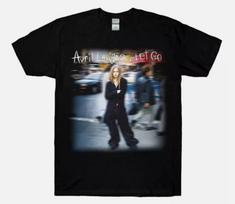 Avril Lavigne Let Go T-Shirt Black Fullsize S-5XL Unisex T-Shirt S