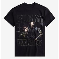 Marvel Thunderbolts Bucky Barnes marškinėliai Unisex Dydis S Iki 5XL Unisex marškinėliai L black