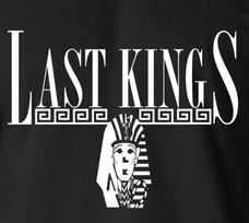 LAST KINGS Records Tyga Egipto Tut Logotipas Hip Hop Rap Leidykla S-6XL Marškinėliai Unisex T-Shirt M