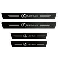 Anglies pluošto lipdukai ant automobilio slenksčių Lexus RX330 IS250 Ct200h ES300h RX350 IS300h NX300h UX GX470 LX570 LS430 LS460 LS RX300 GS NX