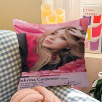Sabrina Carpenter Pagalvės Dovana Namų Biuro Dekoras Miegamojo Sofos Automobilio Pagalvės Užvalkalas Dėklas 45x45 40cmx40cm