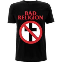 Bad Religion Classic Buster Cross Black Official Tee T-Shirt Mens Unisex S įvairiaspalvis