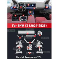 Atsparus įbrėžimams automobilio interjero centrinės konsolės, multimedijos skydelio, navigacijos TPU apsauginė plėvelė, lipdukas, skirtas BMW X3 M50 2024 2025 Left rudder driving