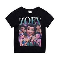 Kpop Demon Hunters Kids Clothing Short Sleeve Tee Cute Kpop Demon Hunters Tiger Harajuku T-shirt Men Women Boys Girls Black Top 100