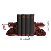 Unikalūs ir neslystantys Berserk Drakono žudymo peilio knygų atramos; Idealiai tinka skaitymo stalams ir dovanoms