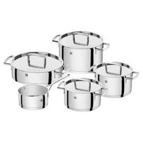 Ensemble de Casseroles - ZWILLING - Passion - Acier Inoxydable - 5 Pièces - Design Sophistiqué