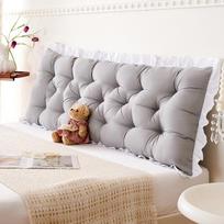 Korean Tatami Children's Bed Cushion - Large Headboard Backrest & Waist Pillow 60*50cm