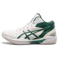 ASICS GELHOOP V16 Atsparūs trinčiai Vidutinio aukščio Krepšinio Bateliai Vyriški Balti Žali Sportbačiai 1063A102-101 41.5
