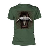Metallica 'Death Magnetic' Žali T-shirt - NAUJAS Unisex T-shirt XXL