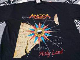 Retas! Angra Grupės Šventa Žemė Marškinėliai Unisex Koncertiniai S dydžio iki 5XL Unisex Marškinėliai L
