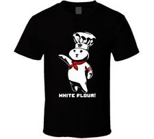 White Flour Power Dough Boy Parody Unisex T-Shirt XXXL