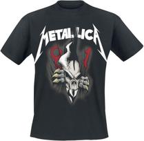 Metallica marškinėliai 40-ojo jubiliejaus Ripper grupės logotipas Oficialūs vyriški juodi S juoda