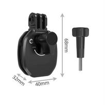 Motociklo priekinio stiklo kameros laikiklis spaustukas Aliuminio laikiklis GoPro Insta360 DJI