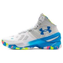 Under Armour Curry 2 Retro Splash Party sportbačiai 3026282-100 42.5 gray