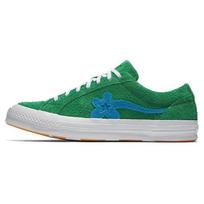 Golf Le Fleur x Converse One Star Ox 'Jolly Green' Retro Collaboration Fashion Non-Slip Lightweight Low-Top Sneakers Unisex Green. 36.5