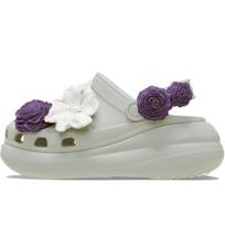 Crocs Patogūs ir universalūs klasikiniai pūsti skylėti batai moteriški sodas rožė - violetiniai ir balti 38-39